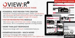 ThemeForest - View:r v1.3 - visitor/author review magazine niche theme