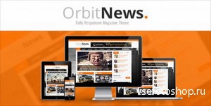ThemeForest - Orbit News v1.0 - Responsive Magazine HTML Template - FULL