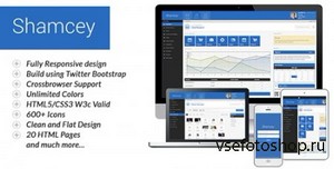 ThemeForest - Shamcey Metro Style Admin Template