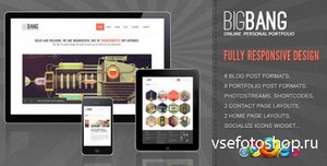 ThemeForest - Bigbang v1.9.1 - Responsive WordPress Template