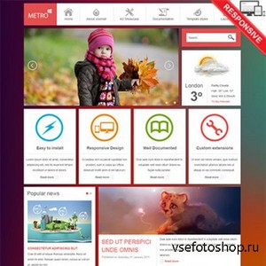 VTem - Metro - Premium Theme For Joomla 2.5 & 3.0