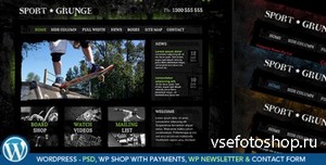 ThemeForest - Sport and Grunge v1.3 - WordPress Shop & Newsletter