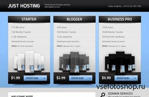 ThemeForest - Just Hosting - Premium HTML Theme