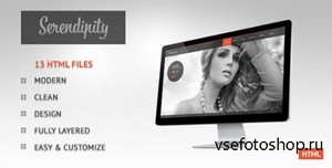 ThemeForest - Serendipity - Fullscreen, Photography, HTML5 - RIP
