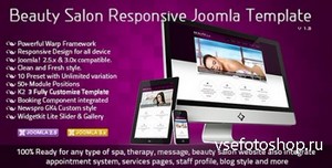 ThemeForest - Beauty Salon Responsive Joomla Template v1.2