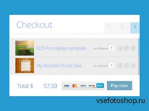 PSD Web Design - Metro Checkout