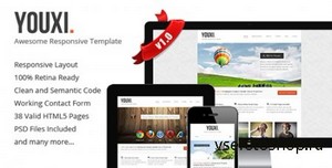 ThemeForest - Youxi - Multipurpose Responsive HTML5 Theme