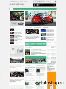 JoomShaper - Shaper Financial News - Responsive Joomla 3.0 News Template