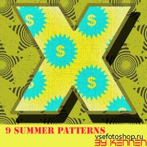 Summertime Photoshop Patterns