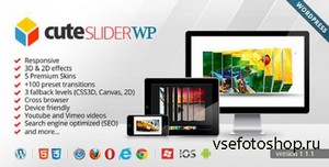 CodeCanyon - Cute Slider WP - 3D & 2D HTML5 WordPress Slider
