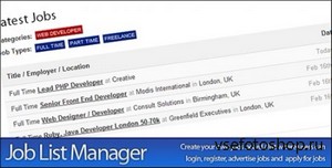 CodeCanyon - Job List Manager