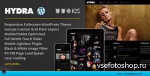 ThemeForest - Hydra v1.0.1 - Fullscreen Portfolio Grid WordPress Theme