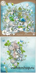 Scrap Set - Special Moment PNG and JPG Files