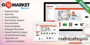 ThemeForest - BossThemes GoMarket - Supermarket OpenCart Theme - FULL
