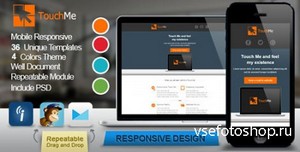 ThemeForest - Touch Me - Responsive Email Templates - RIP