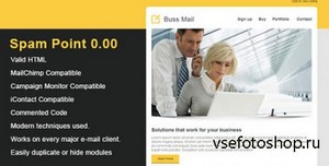 ThemeForest - Buss Clean Email Template - RIP