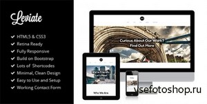 ThemeForest - Leviate - HTML5 One Page Parallax Template - RIP