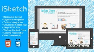 Mojo-Themes - iSketch - Responsive vCard and Resume - RIP