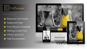 Mojo-Themes - FullScreen - OnePage Responsive HTML Clean and Unique Templat ...