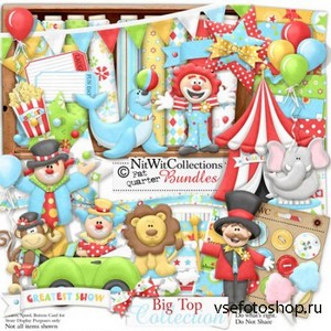 Scrap Set - Big Top Collection PNG and JPG Files