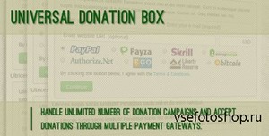 CodeCanyon - Universal Donation Box