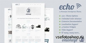 ThemeForest - Echo - Clean and Simple WordPress Theme v1.3.2