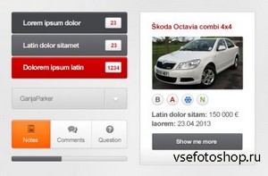 PSD Web Design - Easy Portal Kit