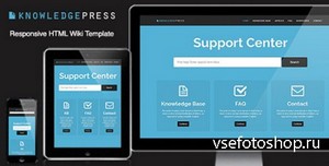 ThemeForest - Responsive Knowledge Base & FAQ HTML Template - RIP