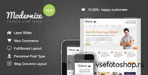 ThemeForest - Modernize v3.0 - Flexibility of Wordpress