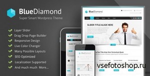 ThemeForest - Blue Diamond v1.04 - Responsive Corporate WP Theme