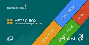 ThemeForest - Metro Rox HTML5 Joomla Metro Multipurpose Template - FULL