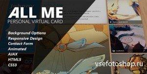 ThemeForest - All Me Responsive vCard - RIP