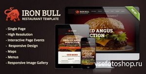 ThemeForest - Iron Bull Responsive Restaurant Template - RIP