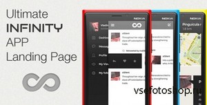 ThemeForest - Infinity App - Ultimate Landing Page - RIP
