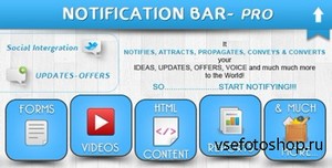 CodeCanyon - Notification Bar Plugin v2.0.5