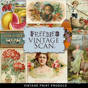 Scrap-kit - Vintage Print Produse