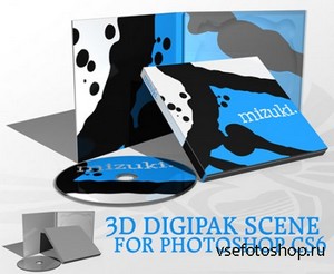 PSD Source - 3D Digipak