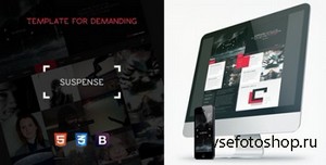 ThemeForest - SUSPENSE - Responsive HTML Template - RIP