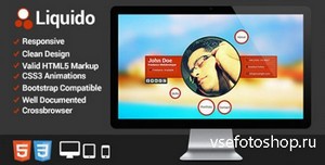 ThemeForest - Liquido - Responsive Personal Website - RIP