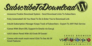 CodeCanyon - Subscribe to dwnld for WordPress v1.1.1
