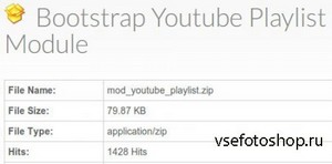 JooStrap - Bootstrap Youtube Playlist Module v1.0.0 - J2.5