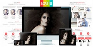 ThemeForest - Esatto - One Page Responsive Bootstrap Template - RIP