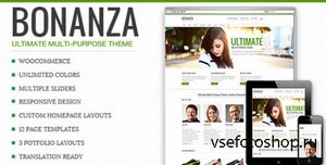 ThemeForest - Bonanza v1.0 - Responsive Multi-Purpose WordPress Theme