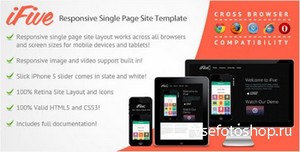 ThemeForest - iFive Responsive Single Page App Site Template - RIP