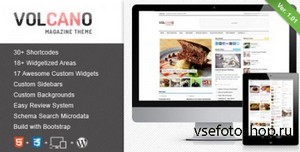 ThemeForest - Volcano v1.01 - Responsive WordPress Magazine / Blog