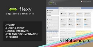 ThemeForest - Flexy - liquid admin skin - 7 in 1 - FULL