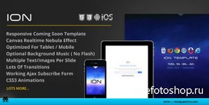 ThemeForest - Ion - Theatrical Coming Soon Template