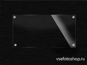 PSD Web Design - A Realistic Glass Board