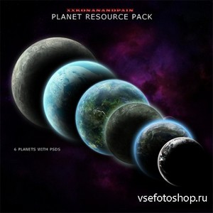 PSD Source Clipart - Planet Resource