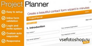 CodeCanyon - ProjectPlanner Contact Form Wizard v1.1